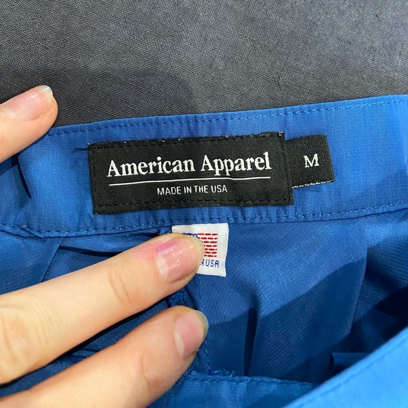 Blue, pleated, skater skirt - Picture 4 of 6